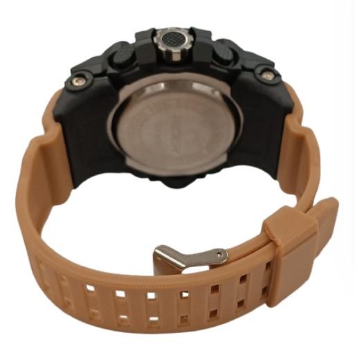 Rider Mens Dual Time Digital Black Dial Brown Rubber Strap Watch Models May Vary  - CLEARANCE NEEDS RE-BATTERY