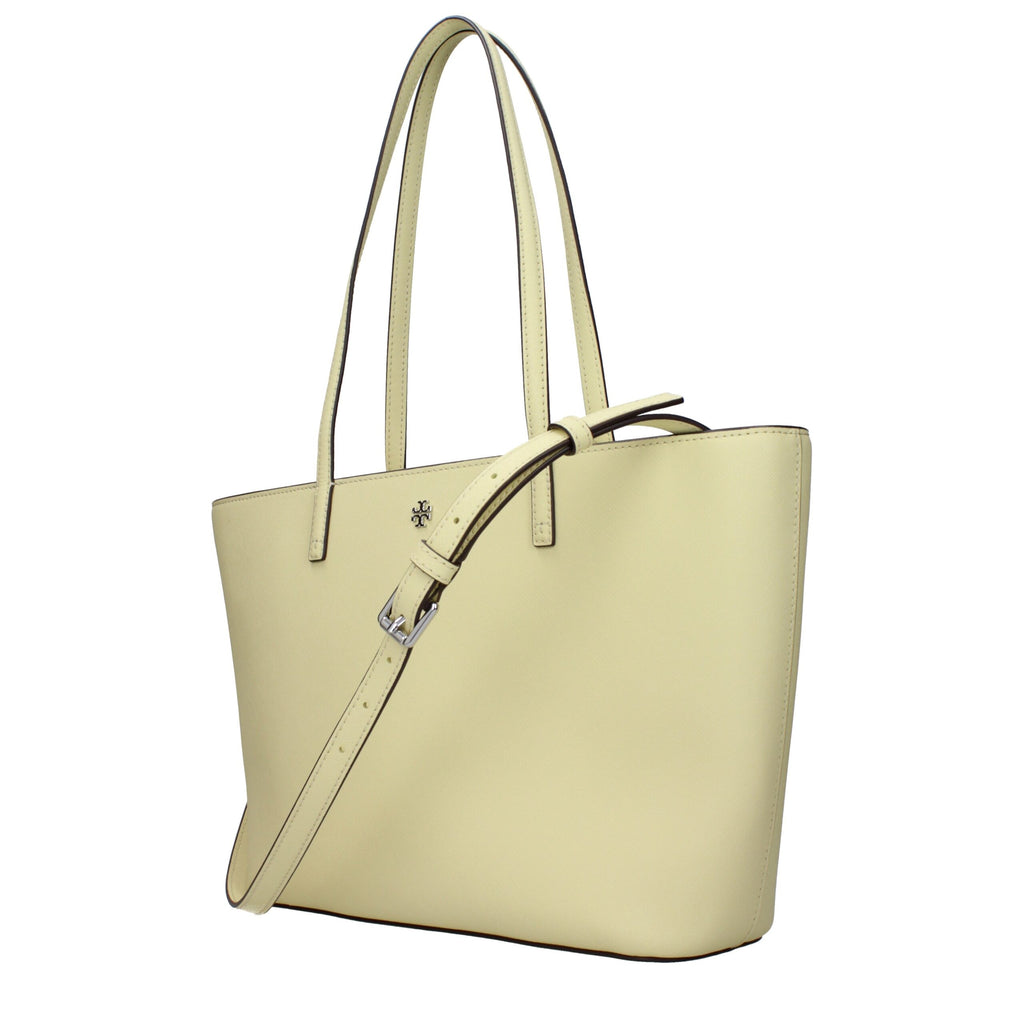 Tory Burch Yellow Leather Shoulder Bags