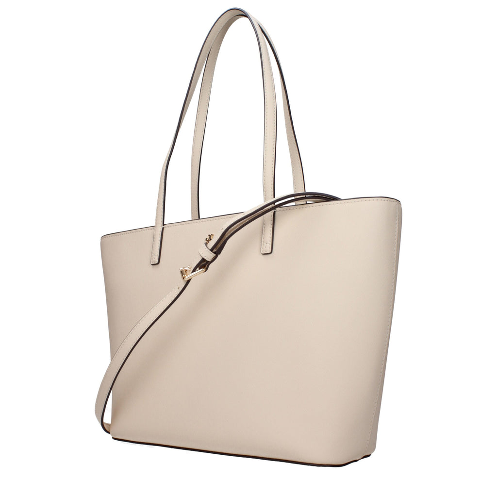 Tory Burch Beige Leather Shoulder Bags